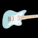 Squier Mini Jazzmaster HH Daphne Blue Electric Guitar Contour Body Right