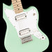 Squier Mini Jazzmaster HH Maple Fingerboard Surf Green Electric Guitar Front Body Detail