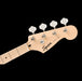 Squier FSR Sonic Bronco Bass Maple Fingerboard White Pickguard Lime Green Headstock Front 