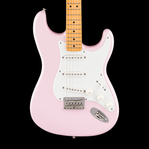 Squier Classic Vibe '50s Stratocaster HT Shell Pink Front Crop