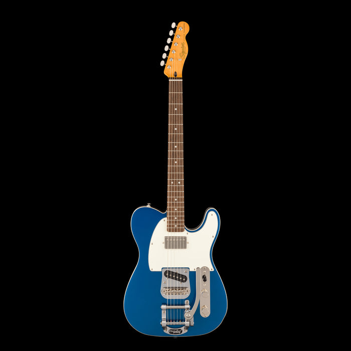 Squier Classic Vibe Custom Telecaster SH with Bigsby Lake Placid Blue Front