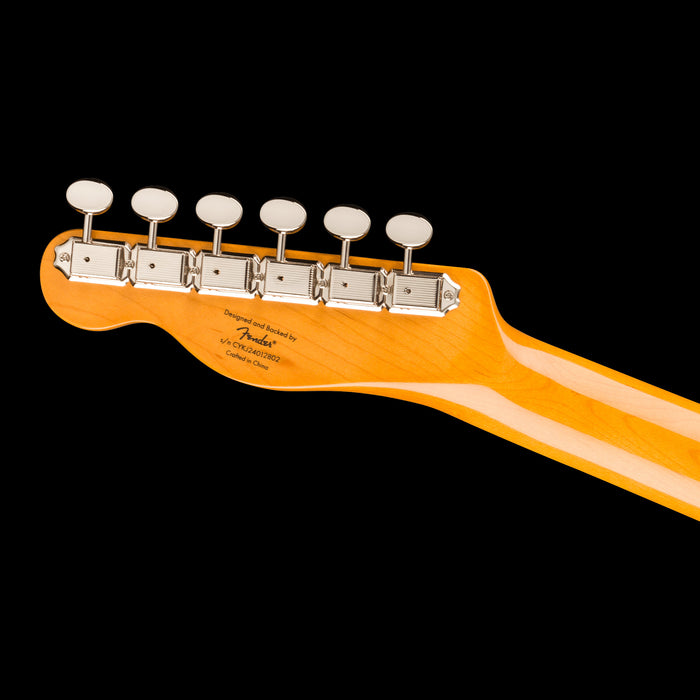 Squier Classic Vibe Custom Telecaster SH with Bigsby Lake Placid Blue Headstock Back