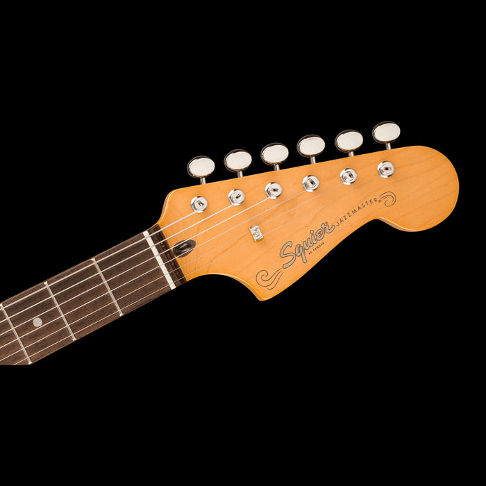 Squier Classic Vibe '60s Jazzmaster Laurel Fingerboard Tortoishell Pickguard Tahitian Coral Headstock