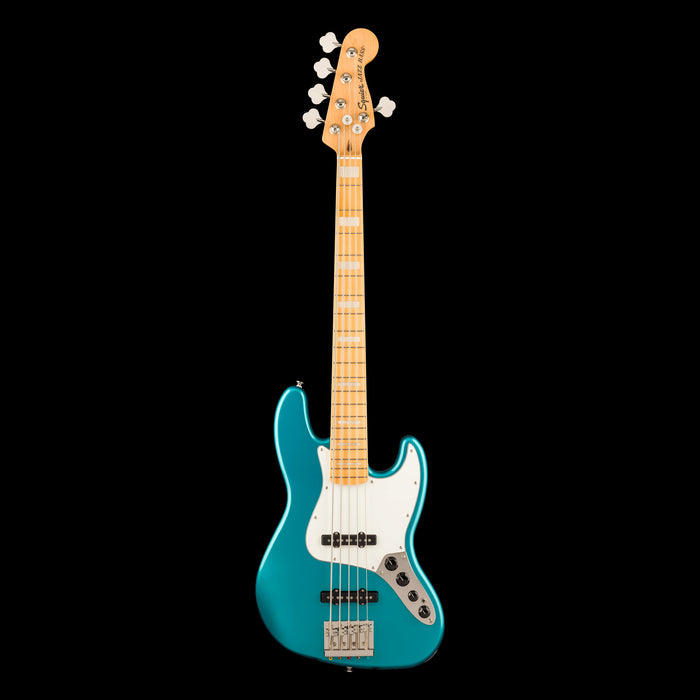 Squier Classic Vibe Active '70s Jazz Bass V Ocean Turquoise Front 