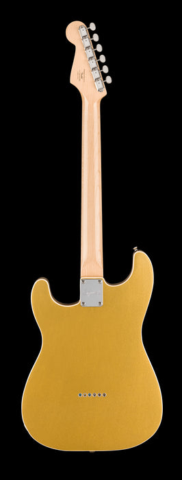 Squier Paranormal Custom Nashville Stratocaster Laurel Fingerboard Parchment Pickguard Aztec Gold