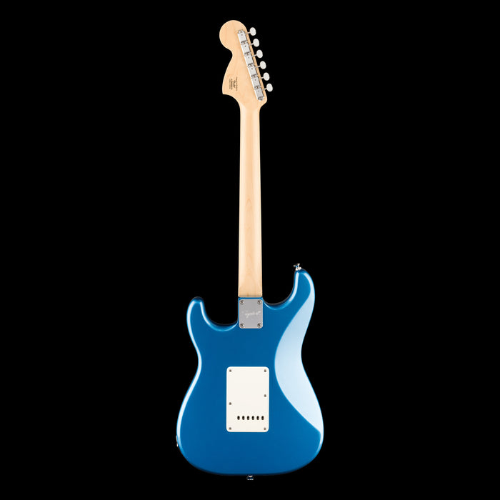 Squier Paranormal Stratocaster Deluxe Lake Placid Blue Back 
