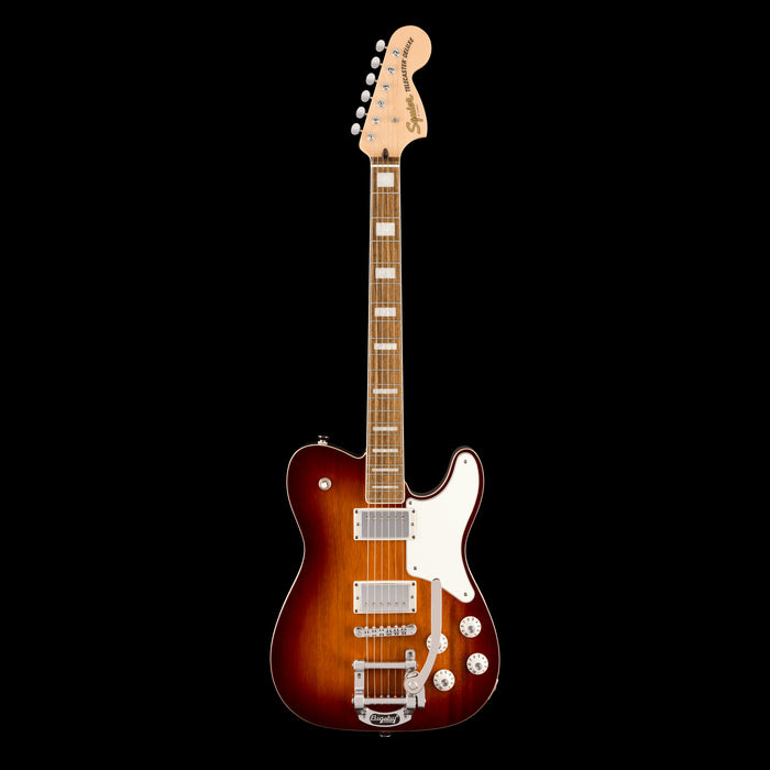 Squier Paranormal Troublemaker Telecaster Deluxe Honey Sunburst Front