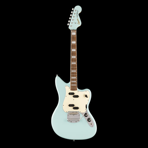 Squier Paranormal Electric VI Daphne Blue Front 