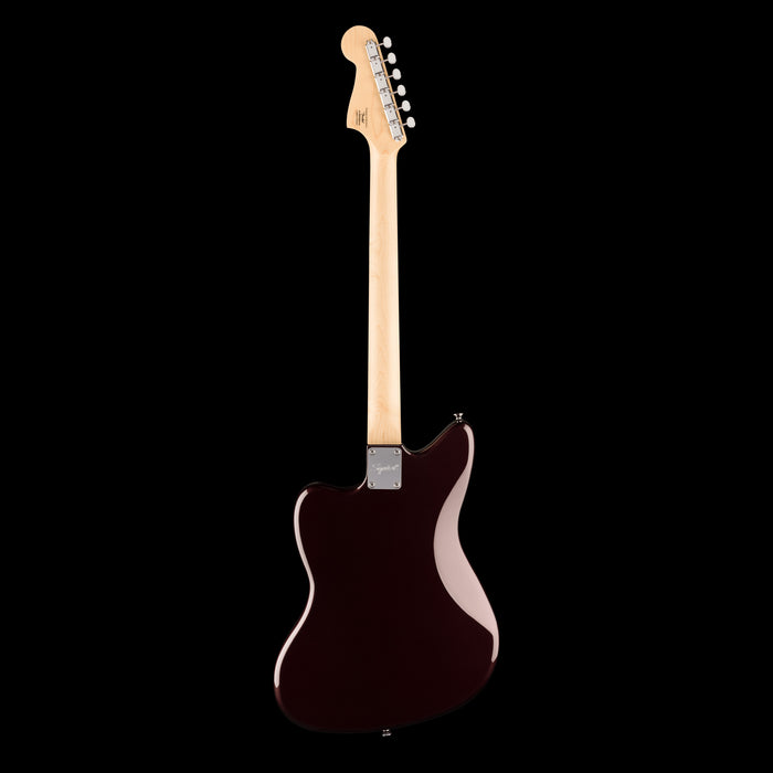 Squier Paranormal Baritone Jazzmaster HH Oxblood Back 