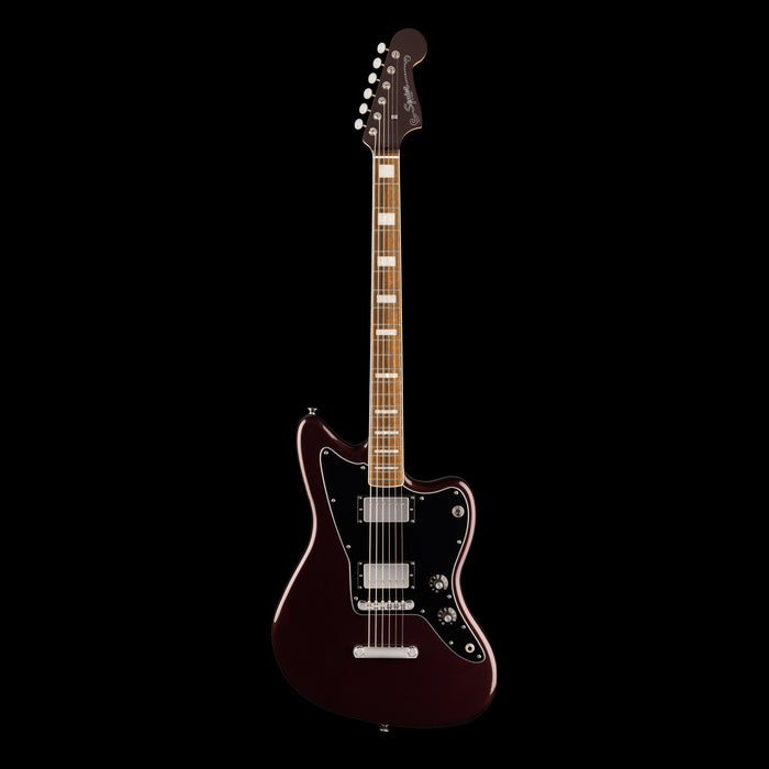 Squier Paranormal Baritone Jazzmaster HH Oxblood Front 