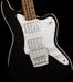 Squier Paranormal Rascal Bass HH Laurel Fingerboard White Pearloid Pickguard Metallic Black