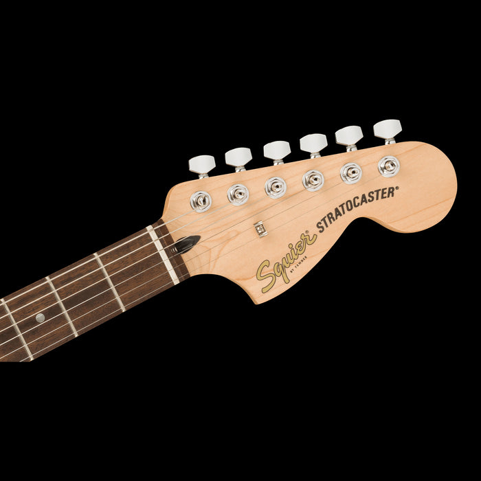 Squier Affinity Series Stratocaster 3-Color Sunburst Headstock Front