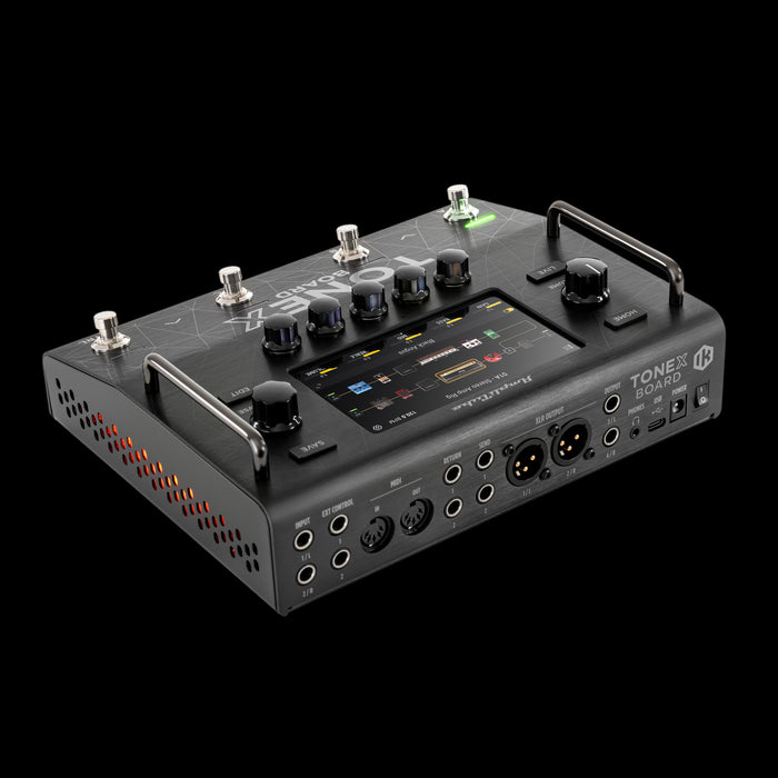 IK Multimedia TONEX Board Multi-Effects Processor Pedal Angle Down In/Outs
