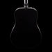 Fender CD-60 Dreadnought V3 Walnut Fingerboard Black With Case Back Crop
