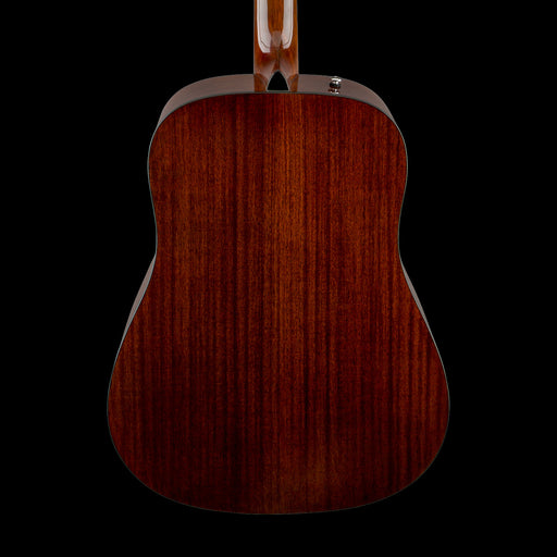 Fender CD-60 Walnut Fingerboard Dreadnought V3 Sunburst Back Crop