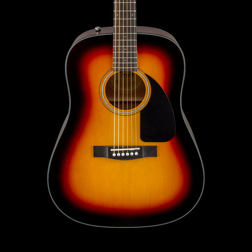 Fender CD-60 Walnut Fingerboard Dreadnought V3 Sunburst Front Crop