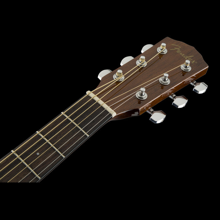 Fender CD-60 Walnut Fingerboard Dreadnought V3 Sunburst Headstock Front 