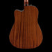 Fender CD-60SCE Dreadnought Natural Back Crop