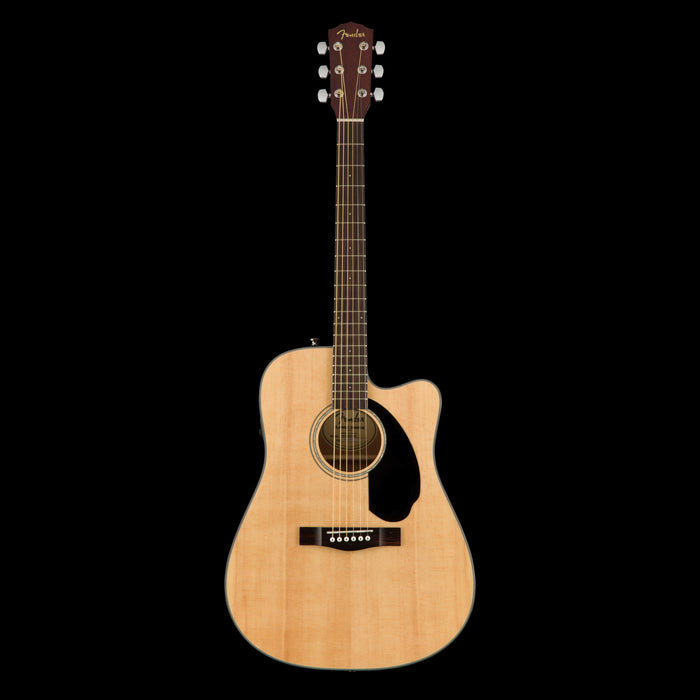 Fender CD-60SCE Dreadnought Natural Front