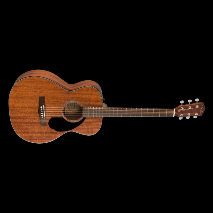Fender CC-60S All Mahogany Acoustic Guitar Front Angle Right