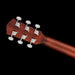 Fender CC-60S All Mahogany Acoustic Guitar Headstock Back