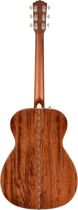 Fender PO-220E Orchestra 3-Tone Vintage Sunburst Acoustic Guitar with Case - Demo
