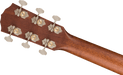 Fender PO-220E Orchestra 3-Tone Vintage Sunburst Acoustic Guitar with Case - Demo