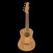 Fender Zuma Exotic Concert Ukulele Walnut Fingerboard Spalted Maple Front Angle Right