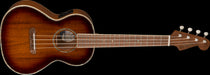 Fender Montecito Tenor Ukulele Shaded Edge Burst Front Tilt