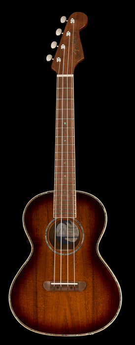 Fender Montecito Tenor Ukulele Shaded Edge Burst Front