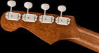 Fender Montecito Tenor Ukulele Shaded Edge Burst Headstock Back