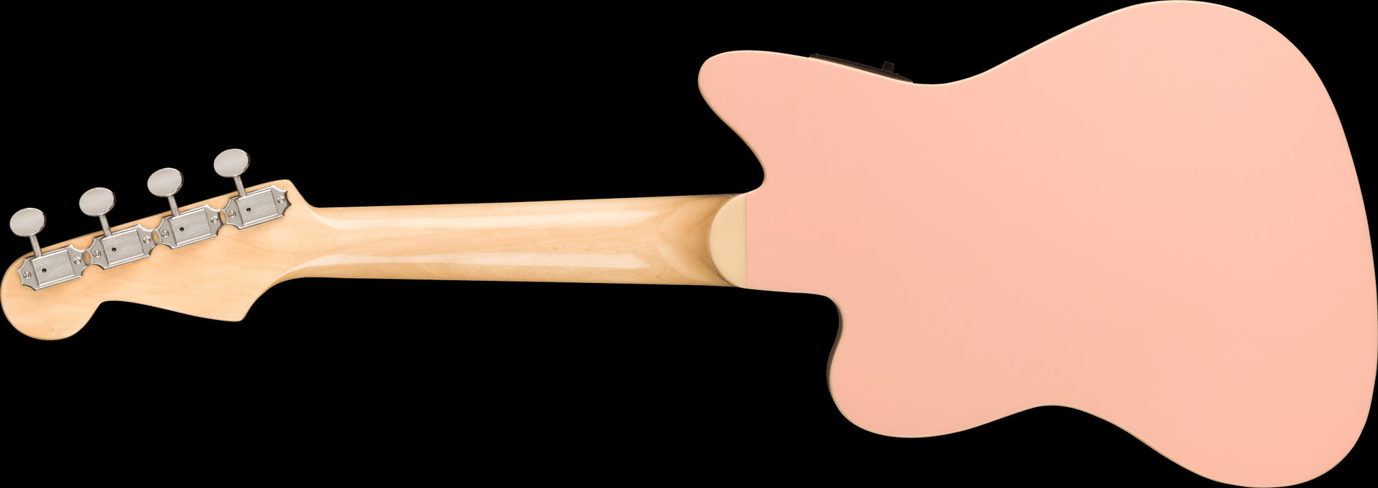 Fullerton Jazzmaster Ukulele Tortoiseshell Pickguard Shell Pink Back