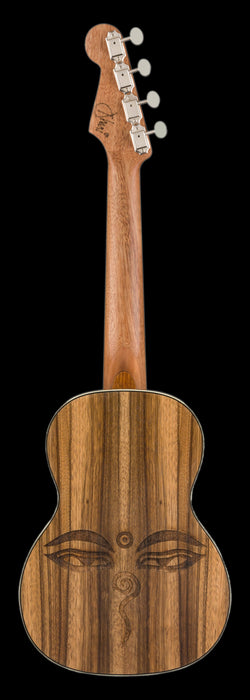 Fender Dhani Harrison Ukulele Sapphire Blue Back