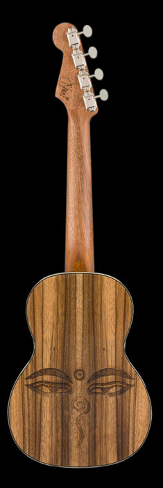 Fender Dhani Harrison Ukulele Sapphire Blue Back