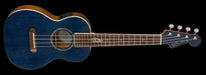 Fender Dhani Harrison Ukulele Sapphire Blue Front Angled