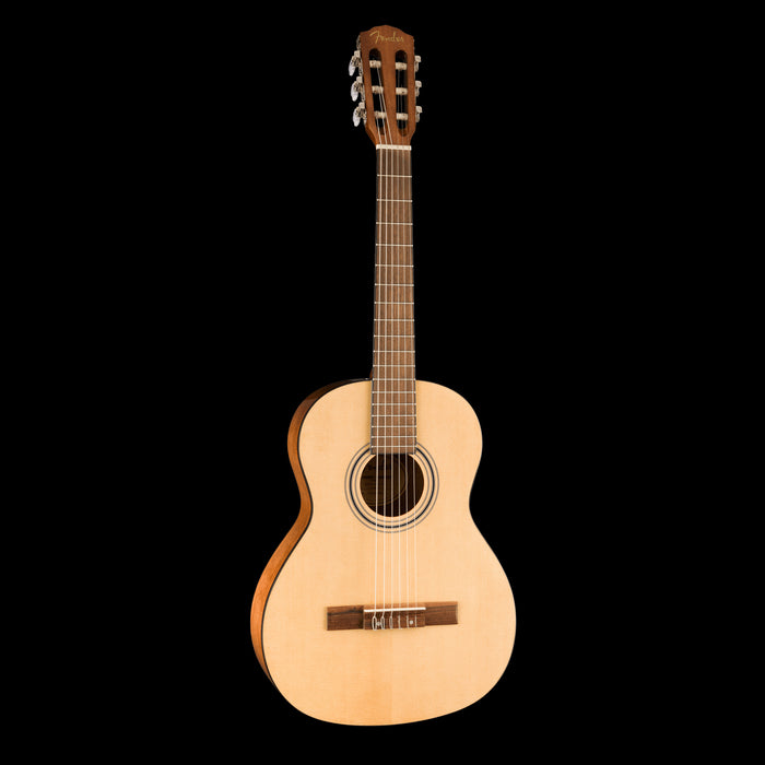 Fender CN-30 Nylon 3/4 Acoustic Guitar Natural Front Angle
