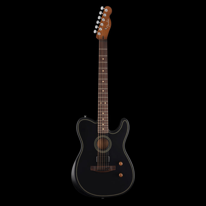 Fender Acoustasonic Standard Telecaster Black Front