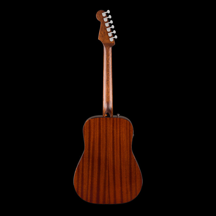 Fender California Deluxe Redondo Jr. E Honey Sunburst Back 