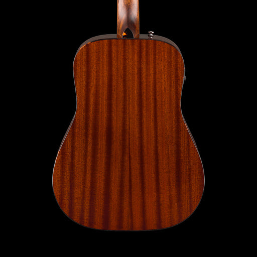 Fender California Deluxe Redondo Jr. E Honey Sunburst Back Crop