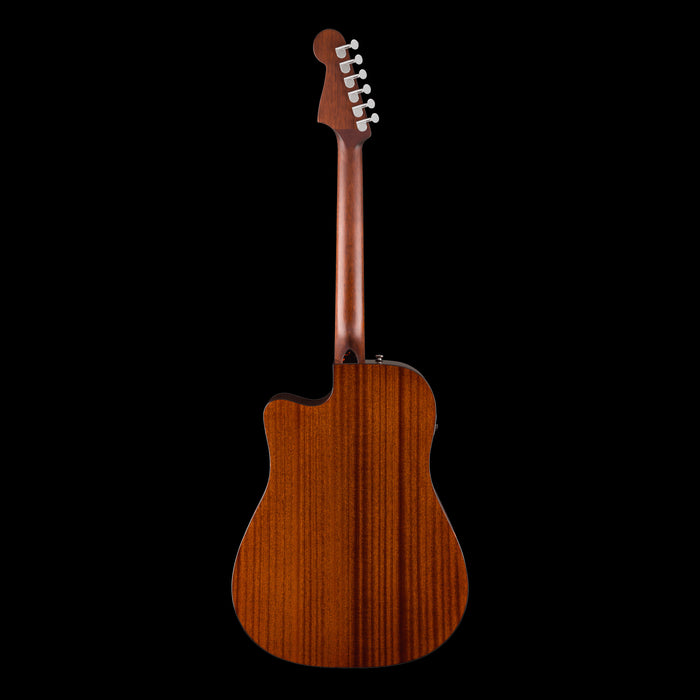Fender California Deluxe Redondo CE Honey Sunburst Back