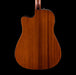 Fender California Deluxe Redondo CE Honey Sunburst Back 