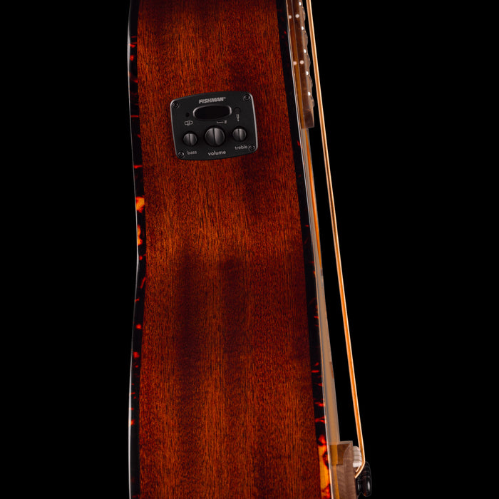 Fender California Deluxe Kingman Bass CE Honey Sunburst Tuner
