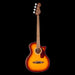 Fender California Deluxe Kingman Bass CE Honey Sunburst Front Angle