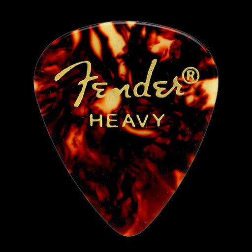 Fender Classic Celluloid 351 Shape Picks Heavy Tortoise Shell 12 Count