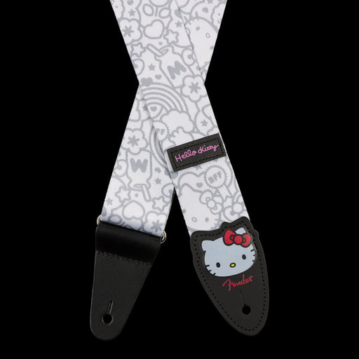Fender x Hello Kitty White Poly Strap 2" Tabs