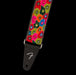 Fender Wild Bloom Strap Green 2" Detail