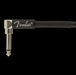 Fender Pro 10' Angl Inst Cable Blk - 990820025 Detail Angle Plug