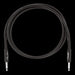 Fender Professional Series Instrument Cable Straight/Straight 5ft. Black Front 
