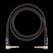 Fender Professional Series Instrument Cables Angle/Angle 3ft. Black Front