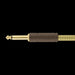 Fender Deluxe 25' Angle Instrument Cable Tweed Straight Plug